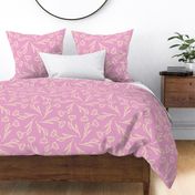 contour tulips pink honey  trending wallpaper living & decor current table runner tablecloth napkin placemat dining pillow duvet cover throw blanket curtain drape upholstery cushion duvet cover clothing shirt wallpaper fabric living home decor 