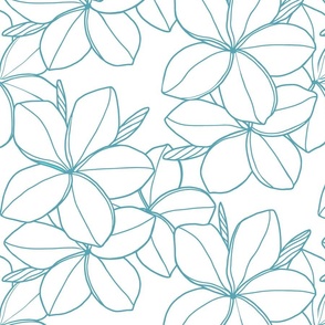 medium-original Plumeria-outline