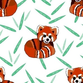 Joyful red panda jungle (large)