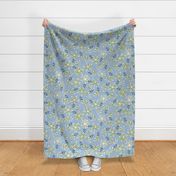 Winter Floral Pastel Comforts Large