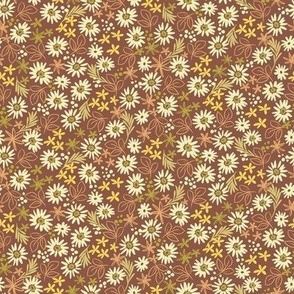 Petite Boho Floral-brown
