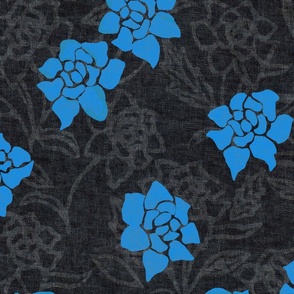 blue batik