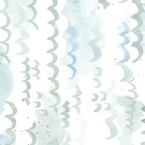 Rotated Watercolour Waves - Larger