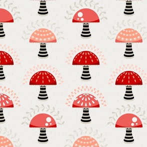 Pretty Patterned Mushrooms