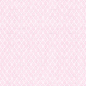 Nautical Fishing Net Design on Pink Distressed  Background, Small Scale Design