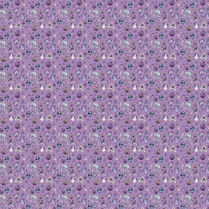 micro scale magical high purple