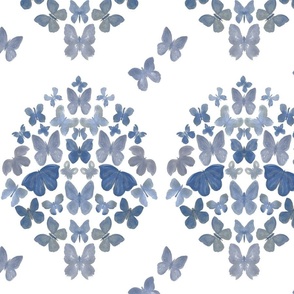 Butterfly Diamonds blue