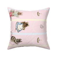Beatrix Potter Sewing Mice - Lolita - Pink Colorway