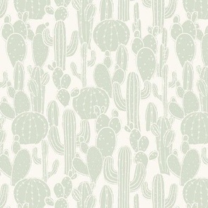 Cactus Patch_Small-Canary Green-Hufton Studio