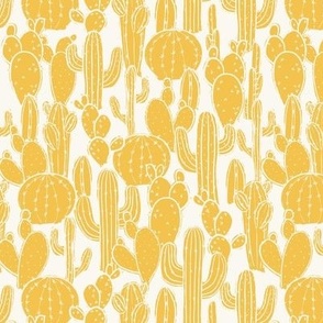 Cactus Patch_Small-Sunshine yellow-Hufton Studio