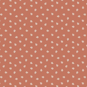 Mini/Micro Apples in Dusty Pink and Cotton White