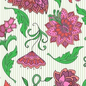 Fantasy Floral  - Large