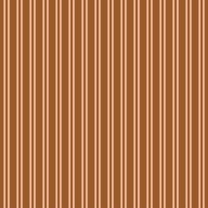 Brown and peach stripes-nanditasingh