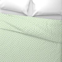 Vintage groovy twirl checkered boho design geometric gingham block print plaid design spring bright mint green
