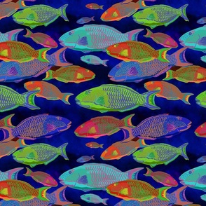 textile-master parrot fish deep ocean2
