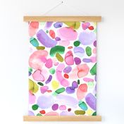 Watercolor palette abstract In bloom Medium 