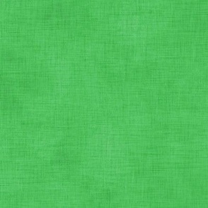 Grass Green with Linen Texture- Solid Color- Petal Signature Cotton Solids Match- Kelly Green- Emerald Green- Bright Green- House Plants- Indoor Garden Wallpaper