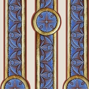 French manuscript stripes