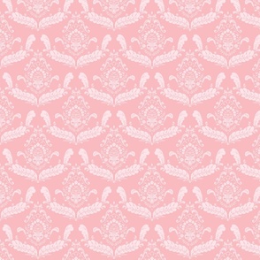 Classic Damask in Rose