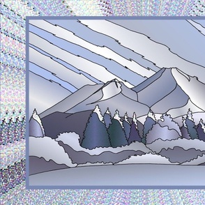 Winter Birthday Mount Shasta