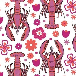 Pink Lobster Blooms