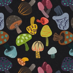 MUSHROOMS-16X16