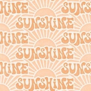 Sunshine - 6" - peachy