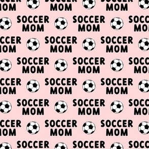 soccer mom - light pink - LAD22