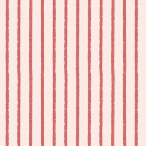 Chalk Stripe-Dark Pink