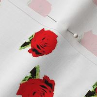 Red Roses  For you and Me Fabric on July 12, 2012