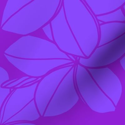 medium-Mod Plumeria-violet blue