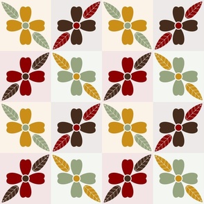 4 Flowers tiles