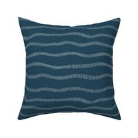 Boho stripes - dark blue