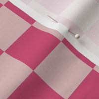 pink checkerboard, checker, square, geometric