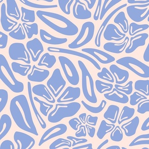 Abstract Floral - Bluebell