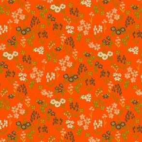 Field of Flowers {Orange} medium