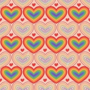 Pride Rainbow Set / Line Hearts