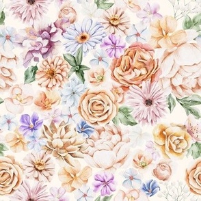 Spring Flowers / Watercolor Collection 