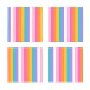 Neon Rainbow Stripes