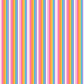 Neon Rainbow Stripes - Small