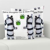 Zebra Mooglee Cut & Sew Soft Toy