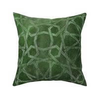 3 yards high - Ombre Morocco pattern green, moroccan tiles, mural, gradient wallpaper 