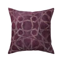 3 yards high - Ombre Morocco pattern purple, moroccan tiles, mural, gradient wallpaper 