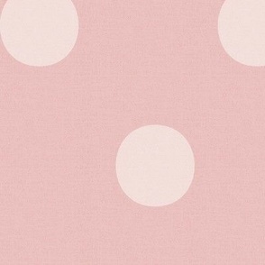 Lunch Bunny Pink Textured Polka Dot Jumbo Scale