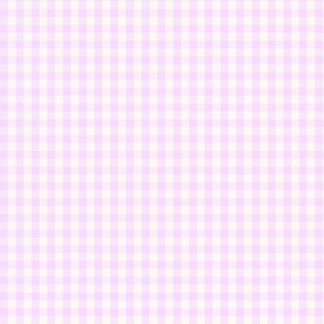 Gingham Check soft lilac Small Scale by Jac Slade
