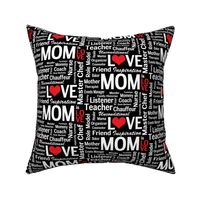 Mom is Love Mothers Day - 12 Inch