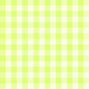 Gingham Check lime green Large Checkcby Jac Slade