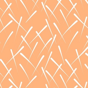 Pastel Papaya Fabric, Wallpaper and Home Decor | Spoonflower