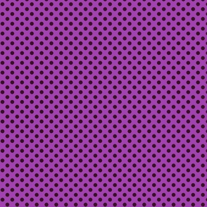 Polka Dots in Purple & Maroon Small