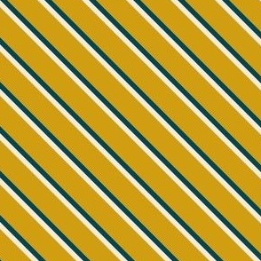 Small scale • Stripes - Yellow, blue and beige